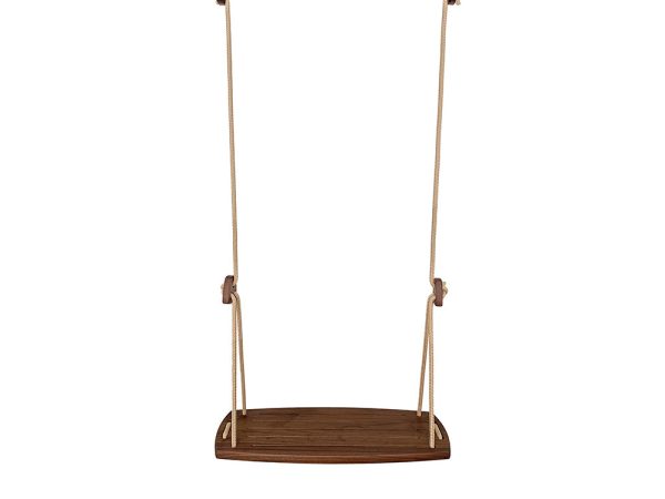 Lillagunga Walnut Grand Swing - Beige Rope