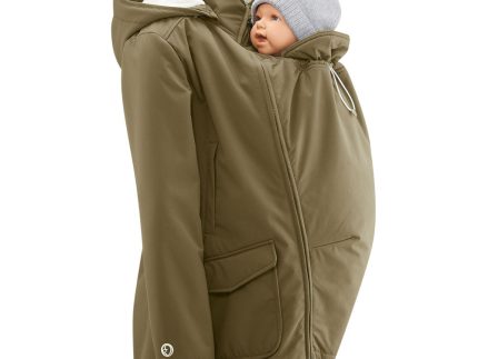 Mamalila Allweather Cosy Allrounder Khaki Babywearing Jacket