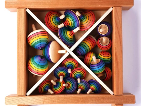 Mader Big Classroom Spinning Top Set - 24 piece
