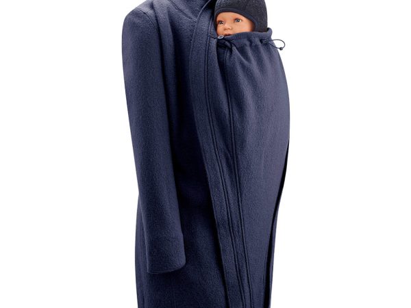Mamalila Eco Wool Oslo Babywearing Coat - Navy