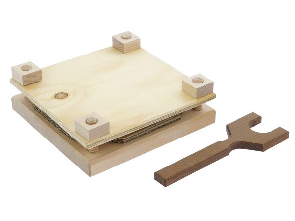 Mader Flower Press with Wooden Thread