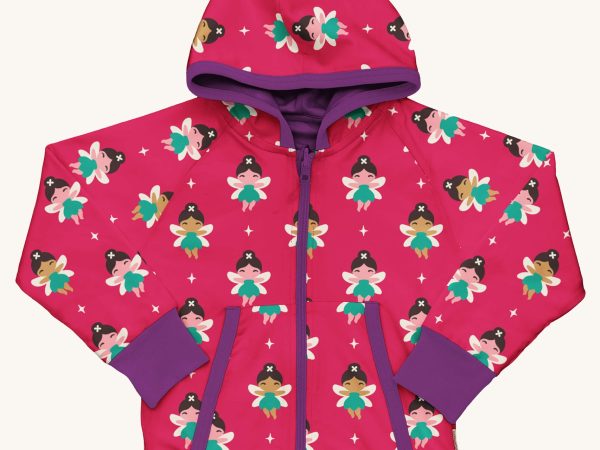 Maxomorra Fairy Reversible Zip Hoodie