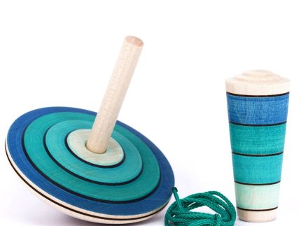 Mader My First Spinning Top With Starter - Blue