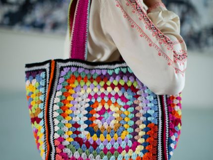 MADE51 Jedda Refugee Made Crochet Tote Bag