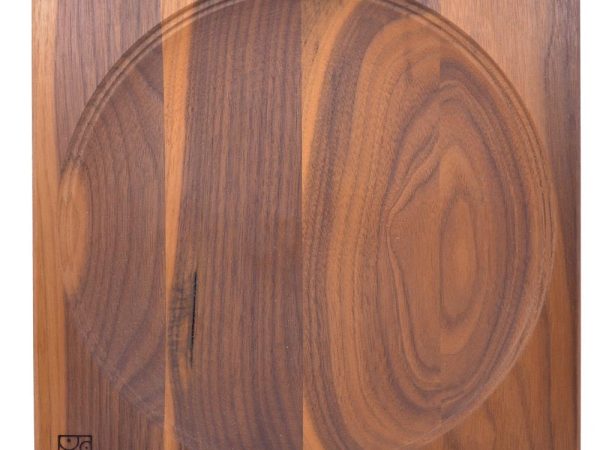 Mader Large Walnut 25cm Spinning Plate