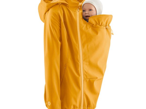 Mamalila Mustard Softshell Babywearing Jacket Allrounder