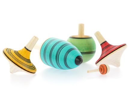 Mader Multicolour Spinning Top Learning Set