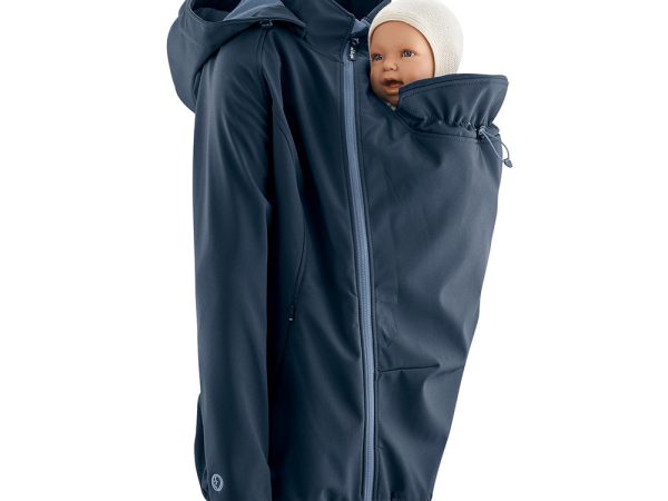 Mamalila Navy Softshell Babywearing Jacket Allrounder