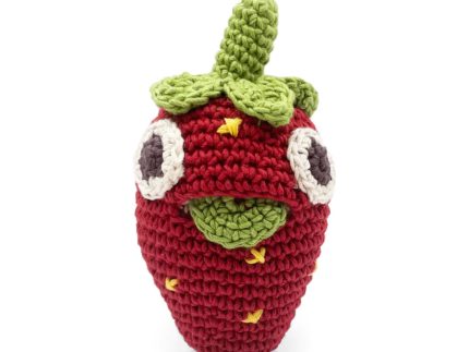 MyuM Nellie Strawberry Rattle Toy