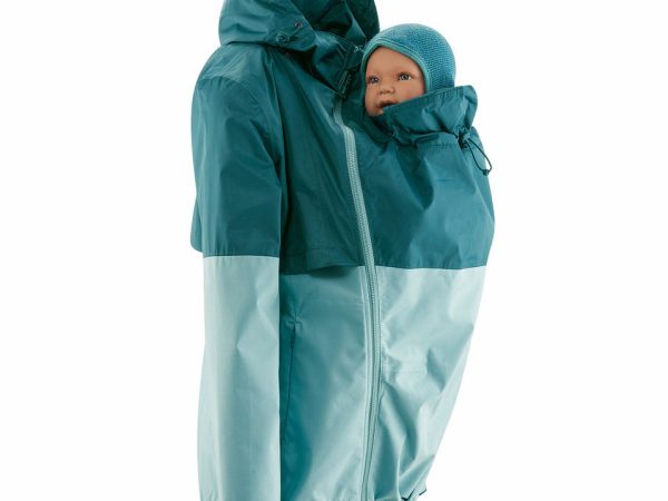 Mamalila Organic Aqua Babywearing Rain Jacket
