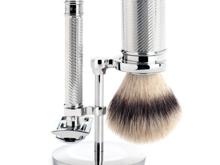 MÜHLE 3 Piece Shaving Set - Chrome