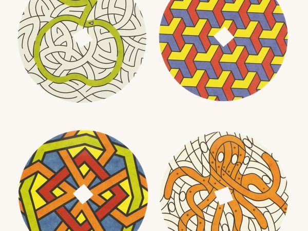 Mader 4 Replacement Discs for 'So And So' Set - Patterns