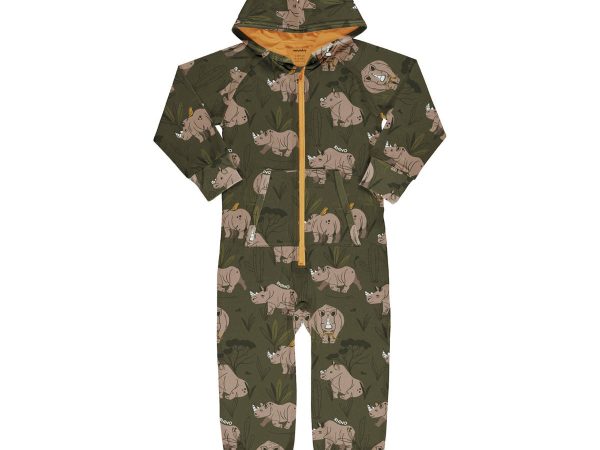 Meyadey Roaming Rhino Hooded One Piece