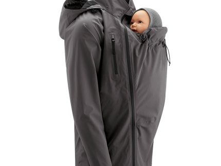 Mamalila Shelter Men's Babywearing Rain Jacket - Anthracite
