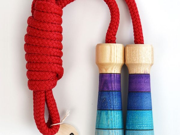 Mader Skipping Rope Purple Handles
