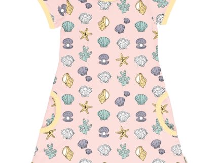 Meyadey Salty Shell Short Sleeve Dress