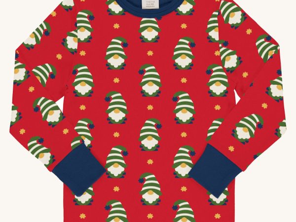 Maxomorra Swedish Santa Long Sleeve Top