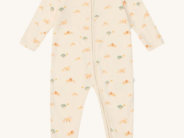 MORI Two Way Zip Sleepsuit - Lion