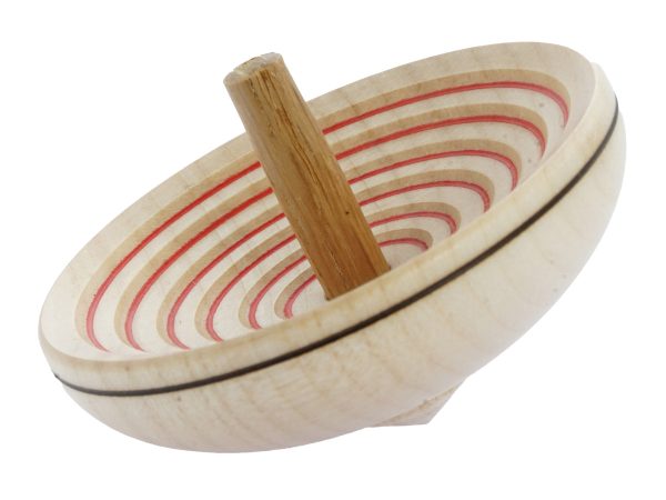 Mader UFO Campanola Spinning Top - Red