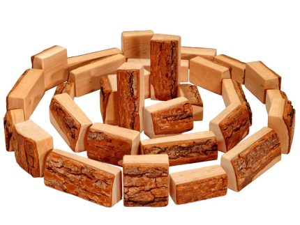 Magic Wood Abstract Castle Walls - 30 Pieces