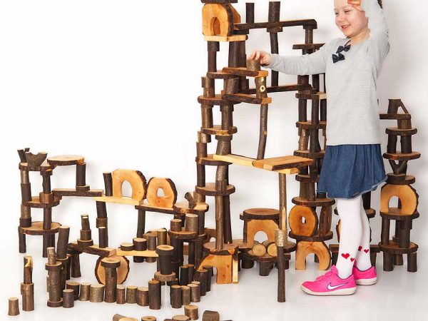 Magic Wood Eco Blocks Big Box - 330 Piece Set
