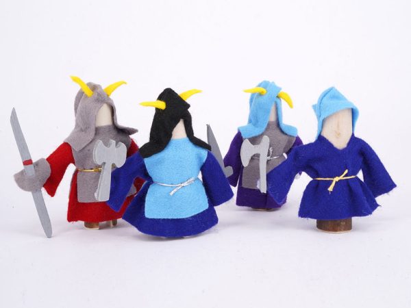 Magic Wood Four Vikings