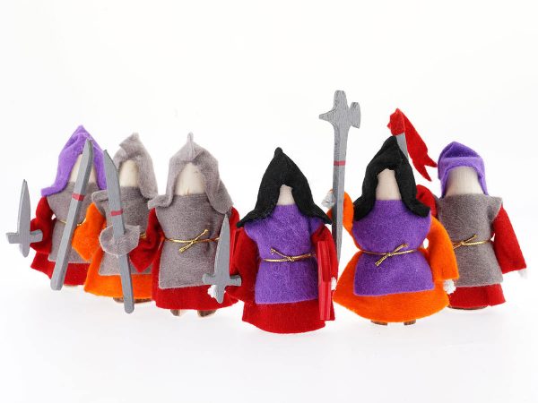 Magic Wood Six Steadfast Knights - Red