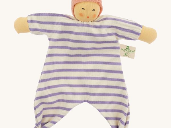 Nanchen Baby Comforter Doll - Peach