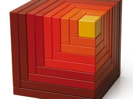 Naef Cella Stacking Cube - Red