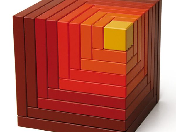 Naef Cella Stacking Cube - Red