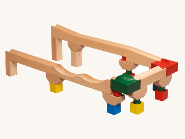 Nic Cubio Wooden Ball Run Extension Set