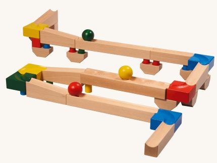 Nic Cubio Wooden Ball Run Large Standard Set