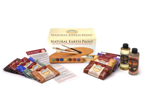 Natural Earth Complete Eco-Friendly Artist Oil Paint Kit