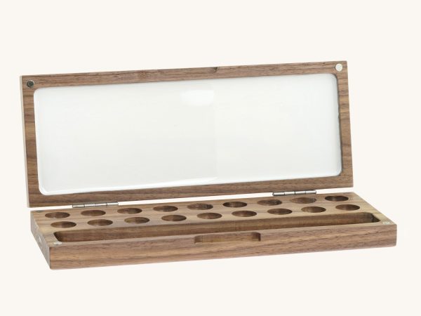 Natural Earth Paint™ Wooden Watercolour Palette with Brush Holder