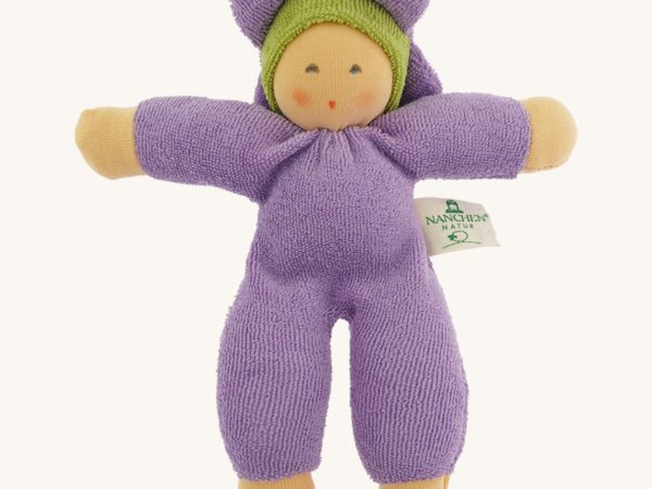 Nanchen Flower Fairy Rattle Doll - Lilac