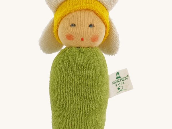 Nanchen Flower Rattle Doll - Daisy