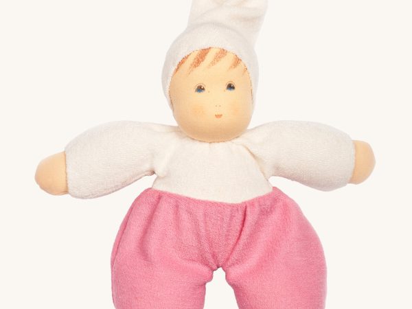 Nanchen Möpschen Waldorf Doll - Pink