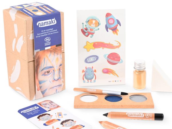 Namaki Natural Creative Face Painting Box - Intergalactic Worlds