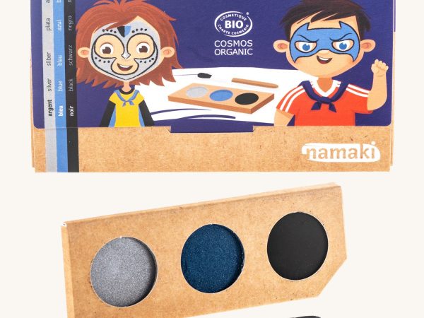 Namaki Natural Face Paint Kit - 3 Colours - Knight & Superhero