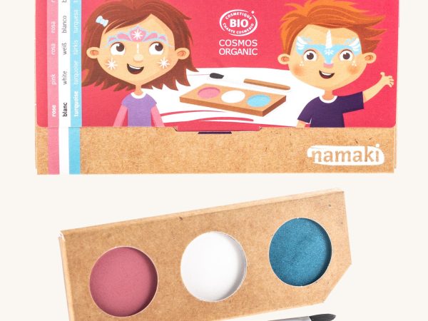 Namaki Natural Face Paint Kit - 3 Colours - Princess & Unicorn