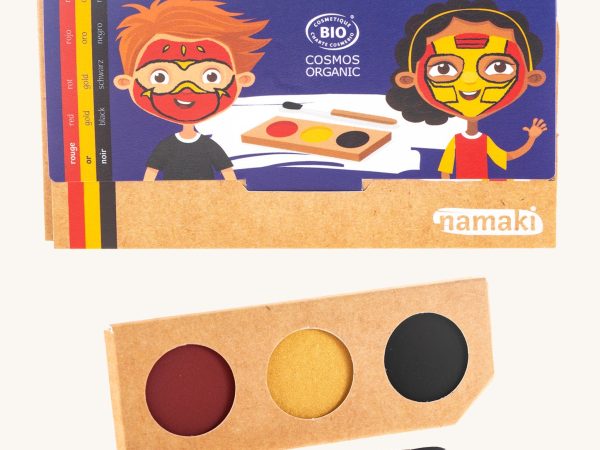 Namaki Natural Face Paint Kit - 3 Colours - Ninja & Superhero