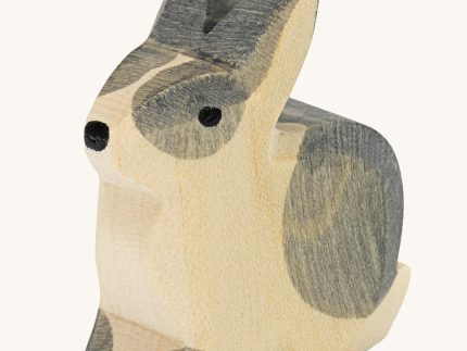 Ostheimer Black and White Sitting Rabbit