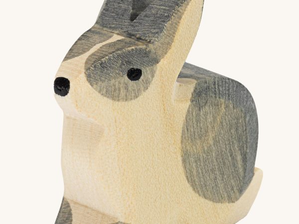 Ostheimer Black and White Sitting Rabbit