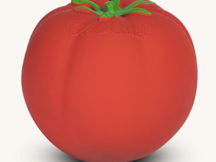 Oli & Carol Natural Rubber Baby Ball - Tomato