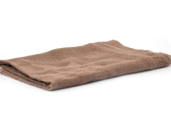 Ostheimer Dark Brown Decoration Scarf