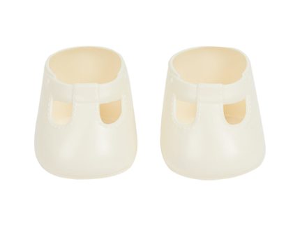 Olli Ella Dinkum Doll Shoes - Cream