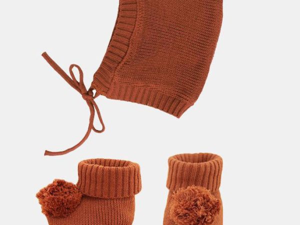 Olli Ella Dinkum Doll Umber Knit Set