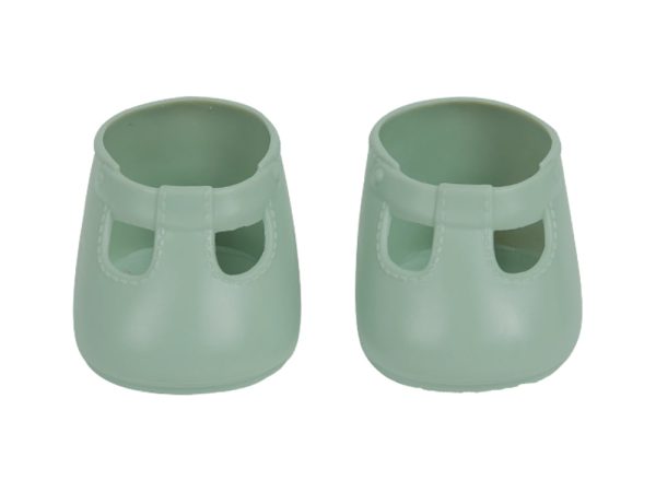 Olli Ella Dinkum Doll Shoes - Basil Green