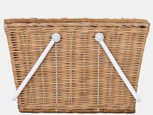 Olli Ella Large Piki Rattan Basket - Natural