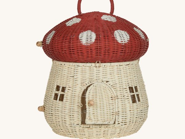 Olli Ella Mushroom Doll's House Basket